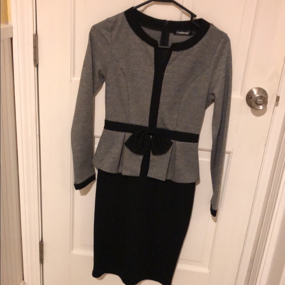 Business peplum dress